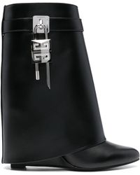 Givenchy - Sharlock Schwarze Stiefeletten Mit Absatz - Lyst
