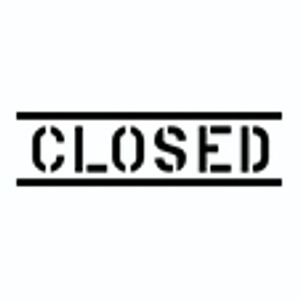 Logotipo de Closed