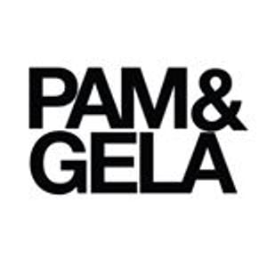 Pam & Gela ロゴタイプ