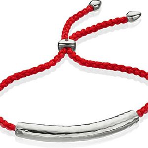 Monica Vinader Red Havana Friendship Bracelet