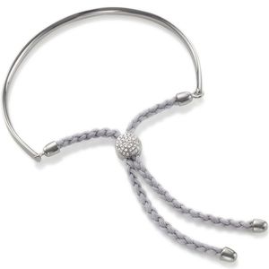 Monica Vinader Metallic Engravable Linear Friendship Chain Bracelet