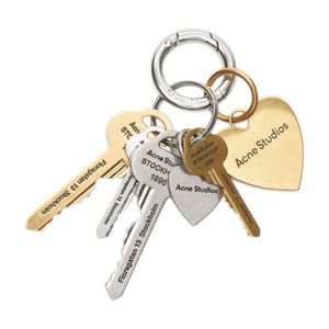 Acne Metallic Keychain