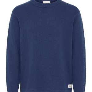 Solid Strickpullover Sdustin in Blau für Herren