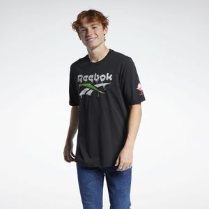 Reebok T-Shirt 'Ghostbusters' in Schwarz für Herren