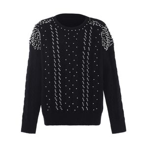 faina Blau Pullover