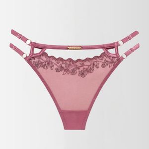DOUVOS CONTOUR Rot String Bestickter String