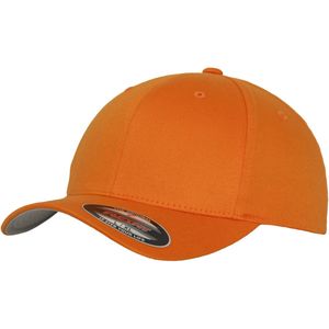 Flexfit Orange Cap Wooly Combed