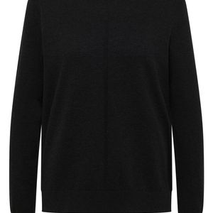 Cecil Schwarz Basic Pullover Mit Rundhals
