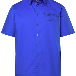 Men Plus Hemd in Blau für Herren