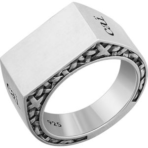 Caï Ca Ring in Grau für Herren