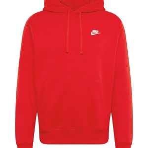 Nike Sweatshirt 'club fleece' in Rot für Herren