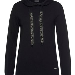Laura Scott Blau Pullover