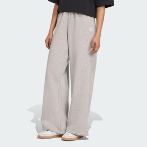 Adidas Grey Essentials Wide Leg Pant Fleece