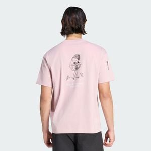 Adidas Pink Terrex Wanderer Graphic T-Shirt