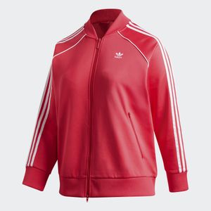 Adidas Primeblue Sst Sportjack (grote Maat) in het Roze