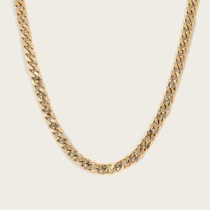 AllSaints Natural Mabel Chain Necklace