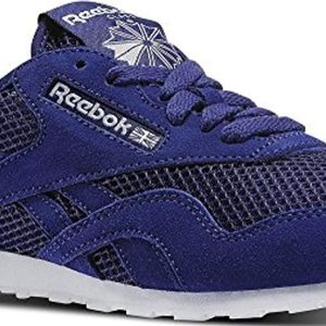 Reebok Classic Nylon Slim Mesh Sneaker Schuhe Blau/Weiss
