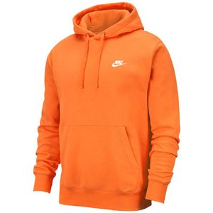 Felpa in pile con di Nike in Arancione da Uomo