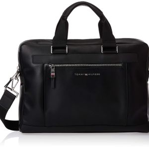 Th Metro Computer Bag, Sacs portés épaule homme, Noir (Black) Tommy Hilfiger pour homme