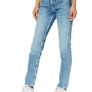 Mable Jeans Straight di Pepe Jeans in Blu