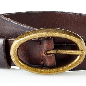Belt-Ladies, Cintura Donna, Marrone (Brown 765), 95 di Marc O' Polo in Nero