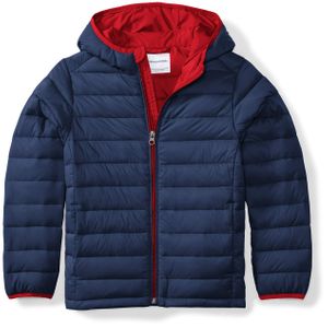 Hooded Puffer Jacket outerwear-jackets Amazon Essentials de hombre de color Azul