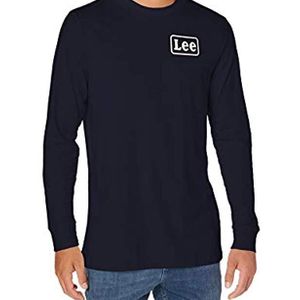 Lee Jeans Homme Ls Stripe T-Shirt in Blau für Herren