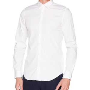 Ch9628 Camisa Lacoste de hombre de color Blanco