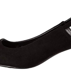Point Block Heel Slingback Scarpe con Cinturino alla Caviglia di FIND in Nero
