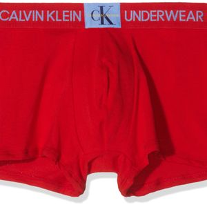 Trunk Boxer Calvin Klein pour homme en coloris Rouge