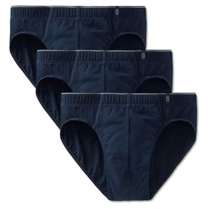 Schiesser Slip 3er Pack - Supermini, Cotton Stretch, Uni, Serie 95/5 (dunkelblau (801 Admiral), XL (X-Large, 3-Pack)) für Herren