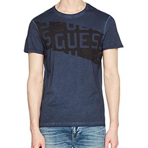 Cn SS tee 1 Camiseta Guess de hombre de color Azul