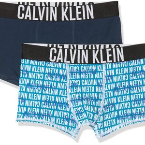2pk Trunks Boxer Calvin Klein pour homme en coloris Bleu