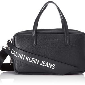 Ckj Banner Medium Duffle Calvin Klein de color Negro