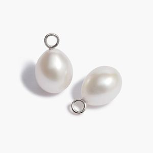 Annoushka White Classic Baroque Pearl Earring Drops