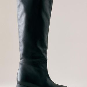 Vagabond Black Vagabond Livia Tall Leather Scrunch Boots