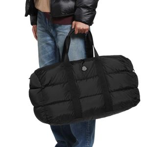 Moncler Black Caradoc Duffle Bag for men