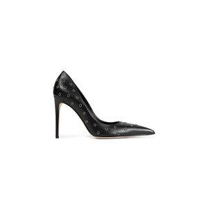 McQueen Black Skull Pump