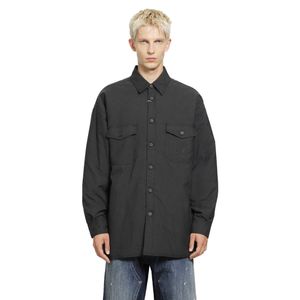MM6 by Maison Margiela Black Reversible Shirt for men