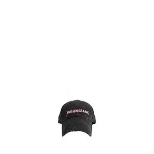 Balenciaga Black Diy Back Cap for men