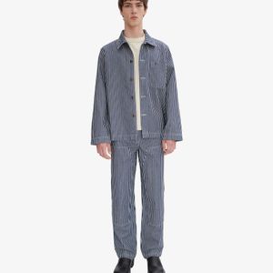 A.P.C. A. P.c. Men's Gustav Pants Size: Extra Large In Blue/white for men
