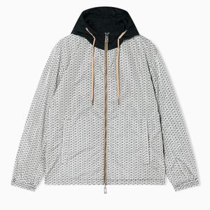 ARMANI EXCHANGE Grey Ultralight Nylon Blouson With Iridescent Effect for men
