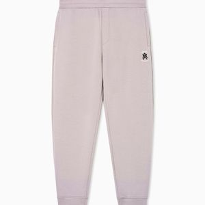ARMANI EXCHANGE Natural Jogger Pants With Metal Logo for men