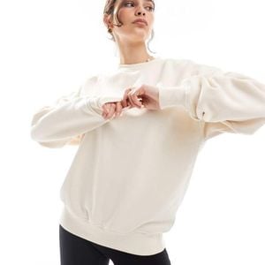 Cotton On Natural Classic Fleece Crew Sweatshirt