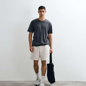 Gap White Tie Waist Shorts Co-Ord for men