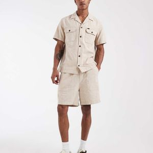 Lee Jeans Natural Utility Shorts Co-Ord for men
