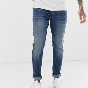 3301 - jeans slim lavaggio invecchiato medio di G-Star RAW in Blu da Uomo
