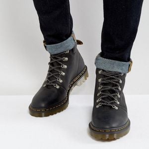 Dr. Martens Black Elmer Hiking Boots for men