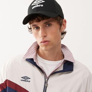 Umbro Black Stacked 3d Basic Cap for men