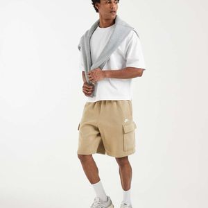 Nike Natural Club Fleece Cargo Shorts for men